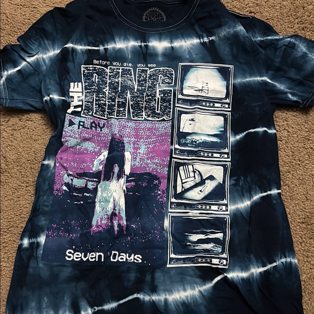 The Ring Graphic Tie-Dye T-Shirt